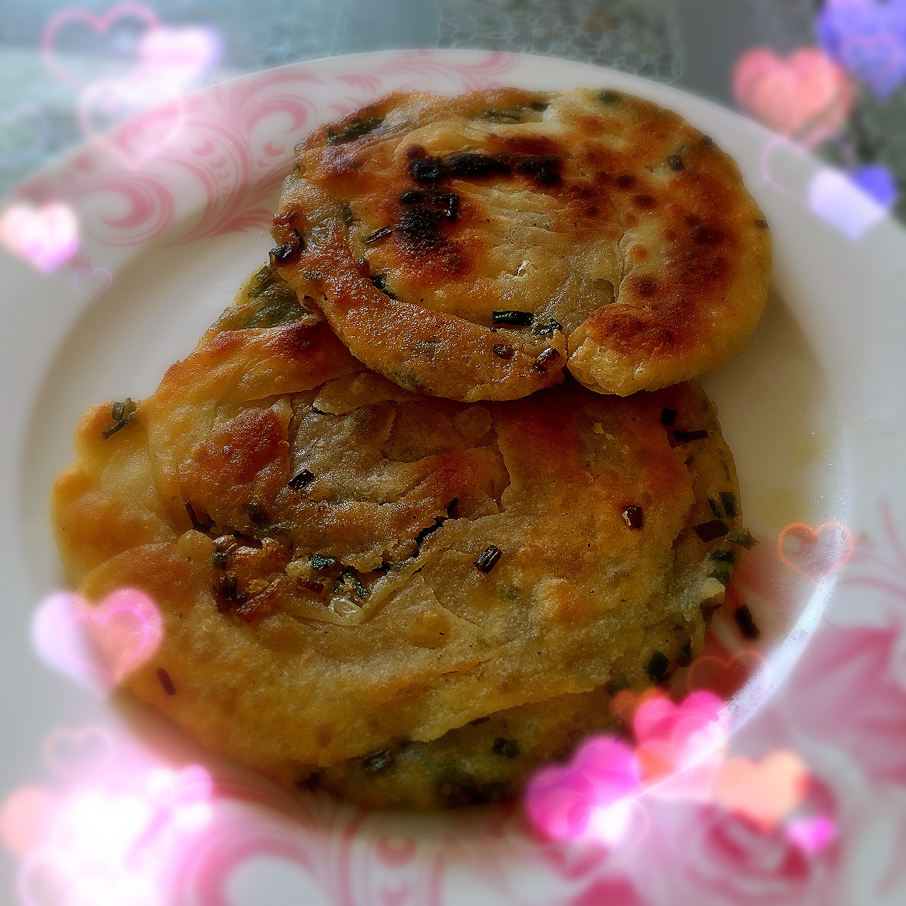 家常葱油饼