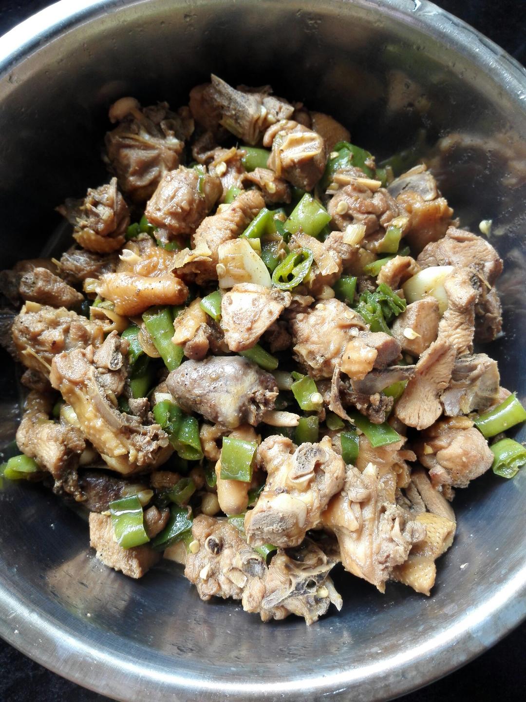 青椒童子鸡