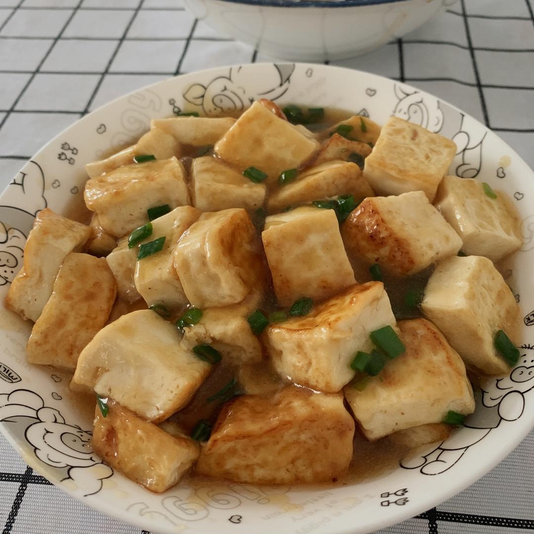 煎白豆腐