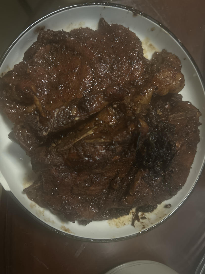 葱烤大排味道嗲，一块大排一碗饭!