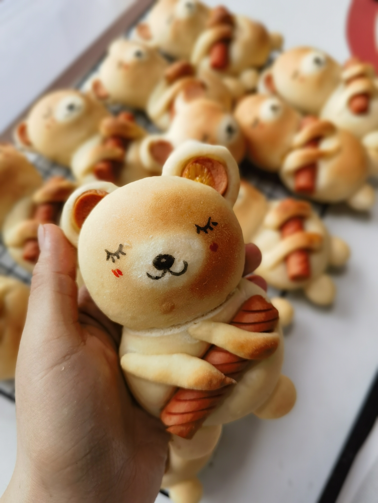 小熊抱抱 面包