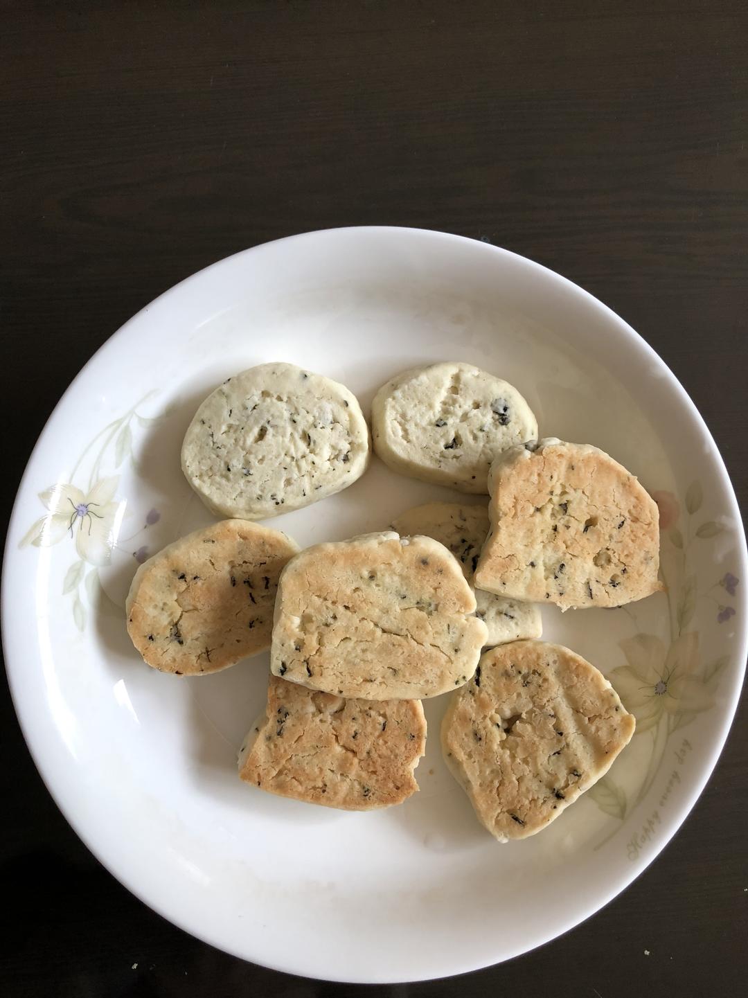 茉莉花茶柠檬饼干的做法