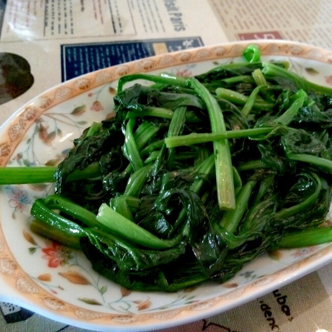 清炒菠菜