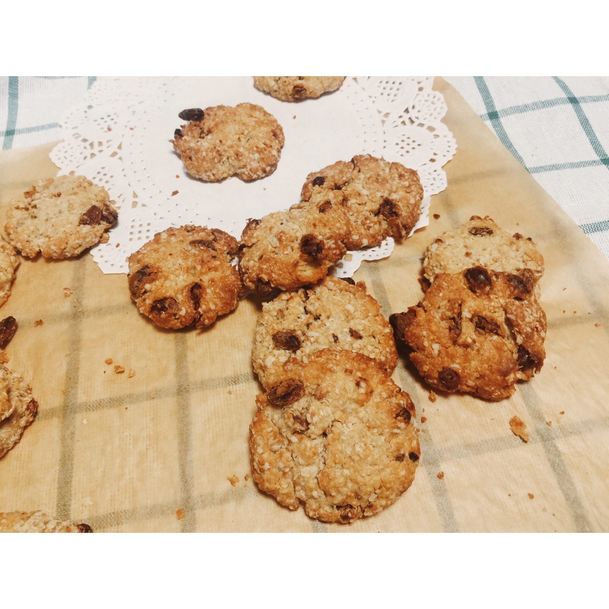 完美软版葡萄干燕麦饼干（超级好吃啊）