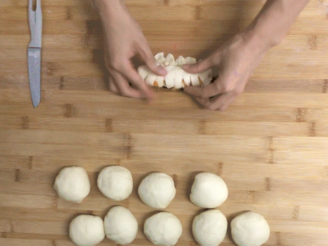 纯奶手撕吐司的做法 步骤1