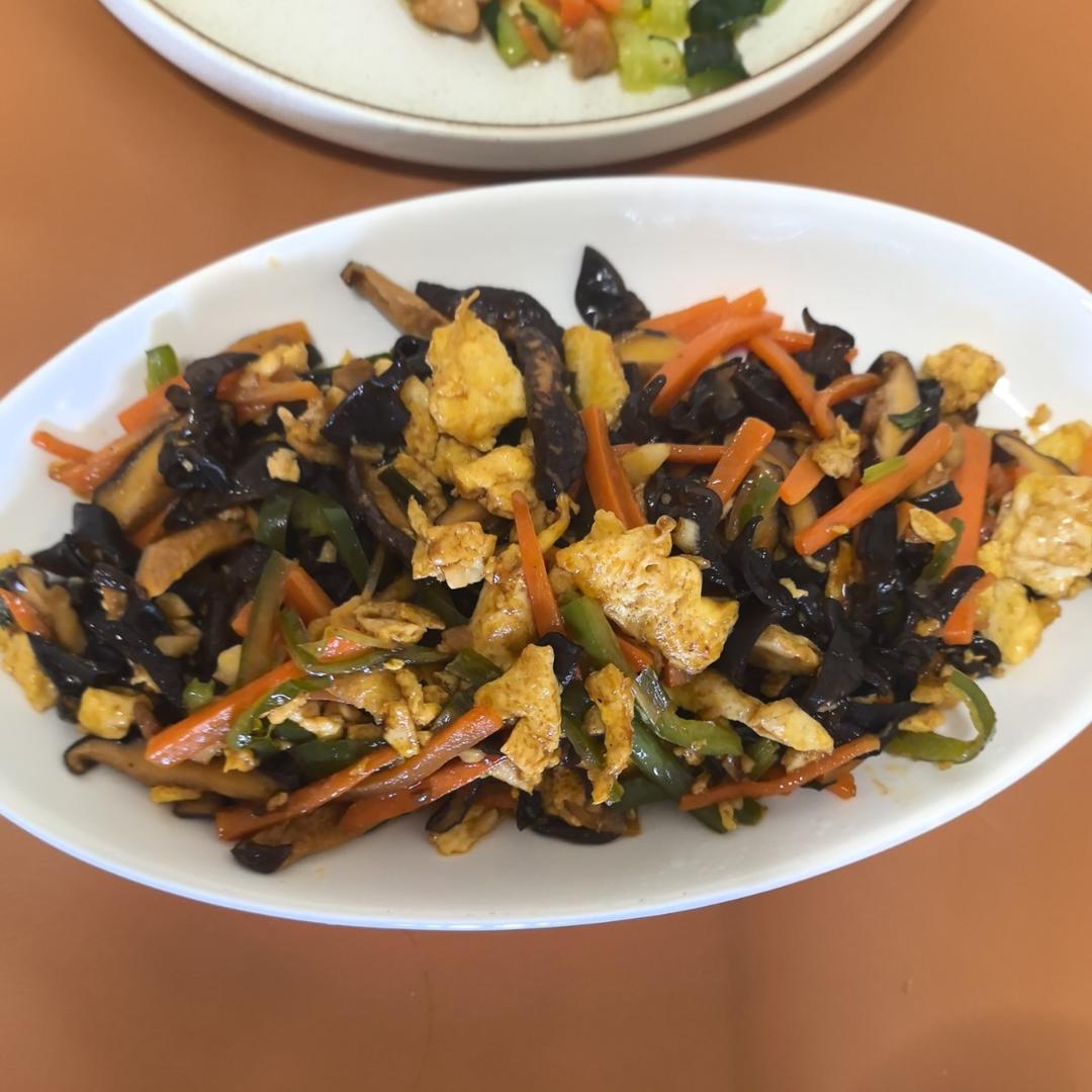 下饭菜鱼香鸡蛋