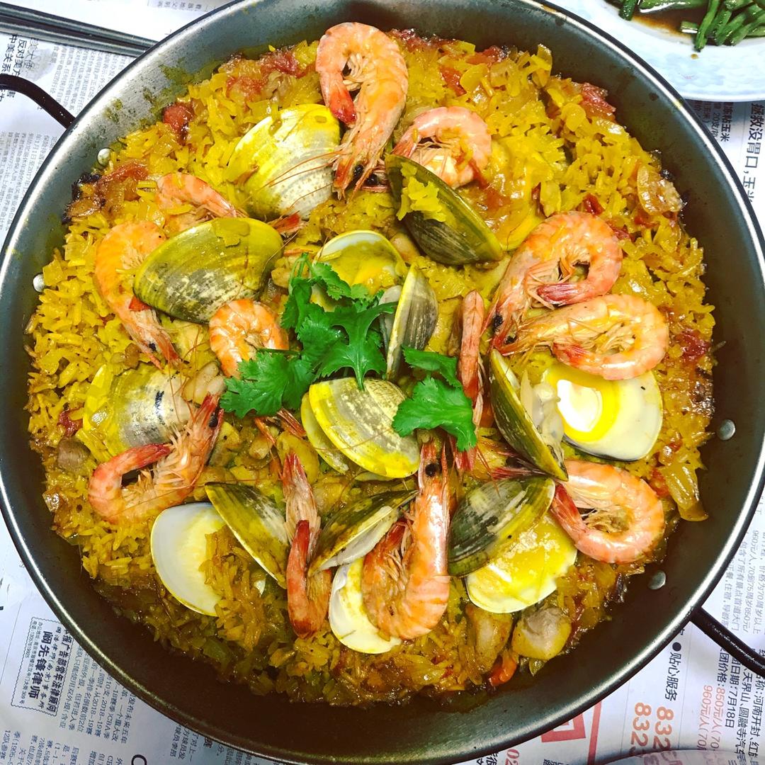 正宗paella 西班牙海鲜饭