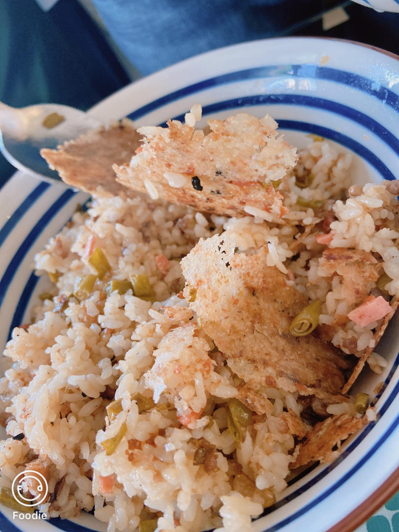 酸豆角炒饭