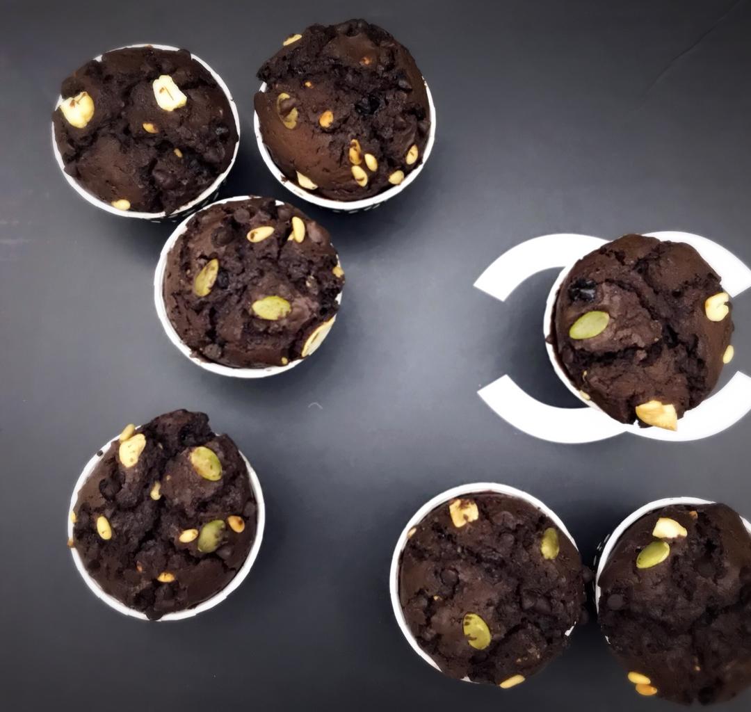 浓情巧克力摩卡马芬<Chocolate Espresso Muffins>