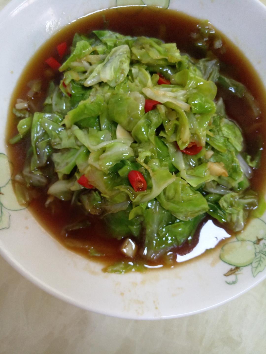 干锅包菜