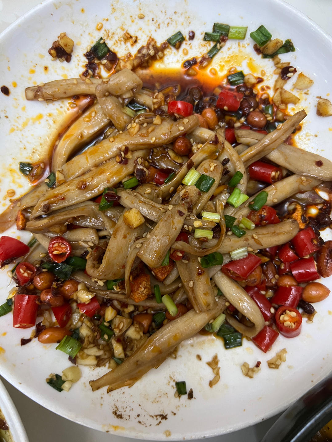 香辣有嚼劲❗️超下饭的干煸杏鲍菇