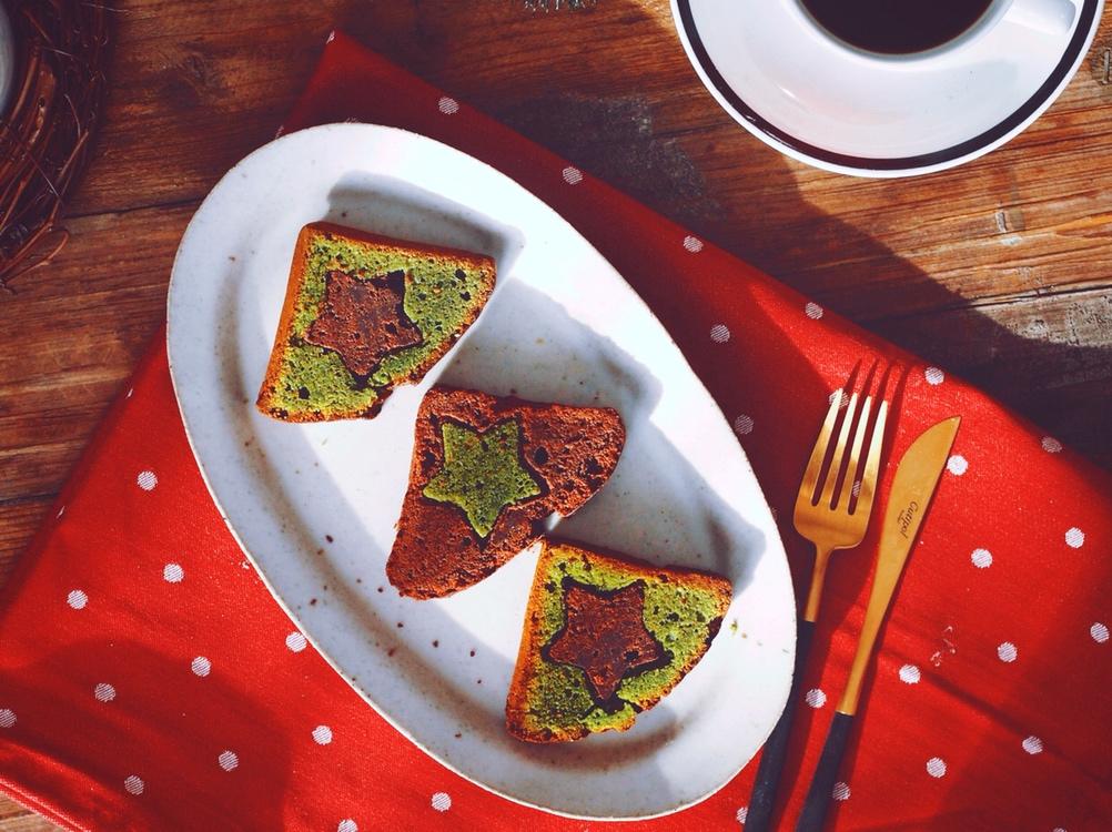 小星星圣诞蛋糕【北鼎烤箱食谱】