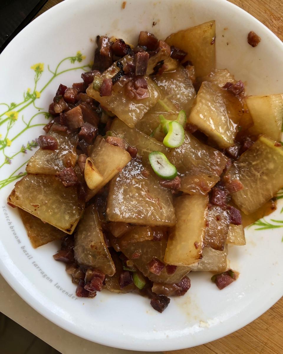 肉末炒冬瓜(超下饭)