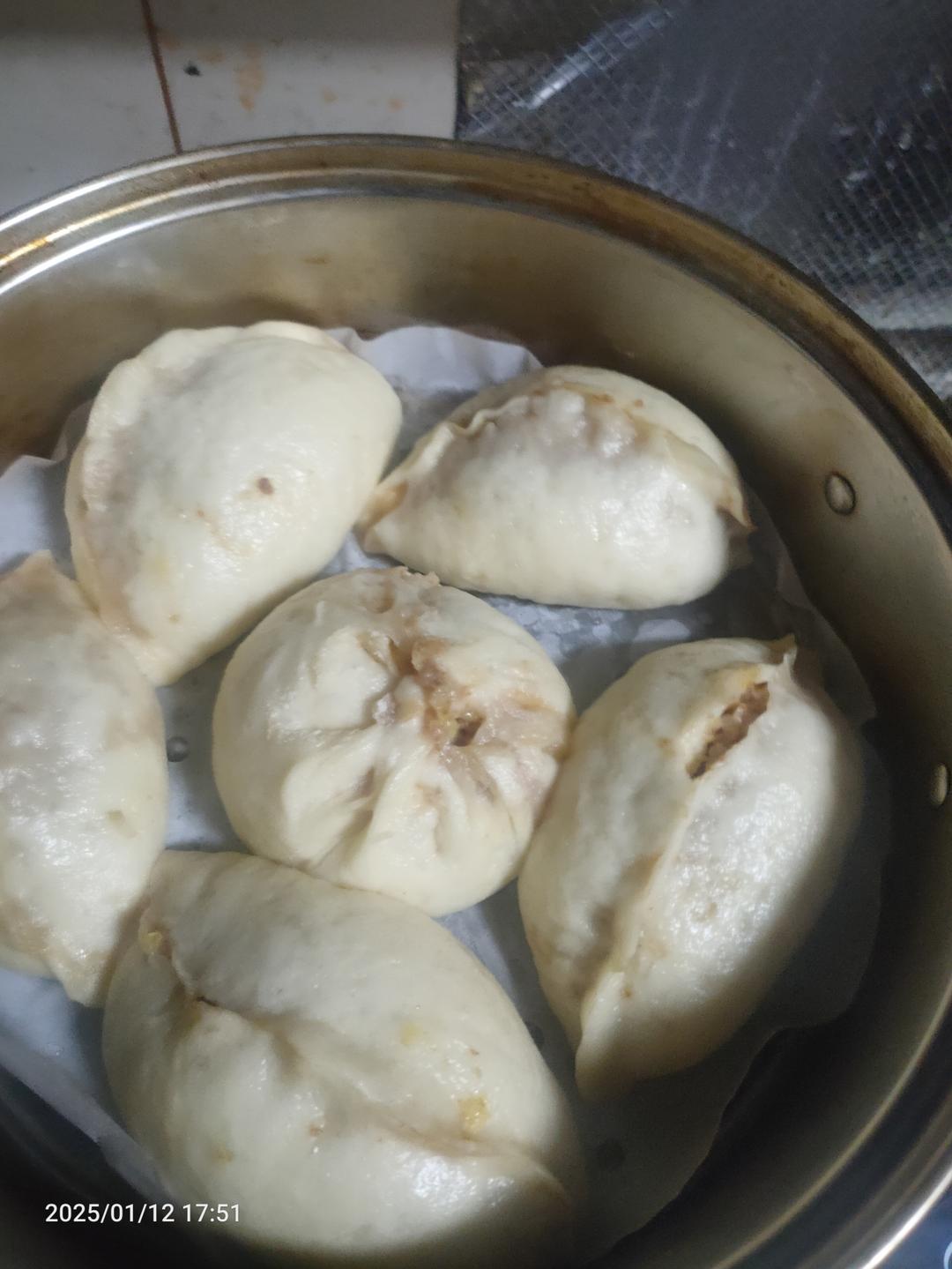 好吃多汁的肉包子肉馒头【步骤超详细】