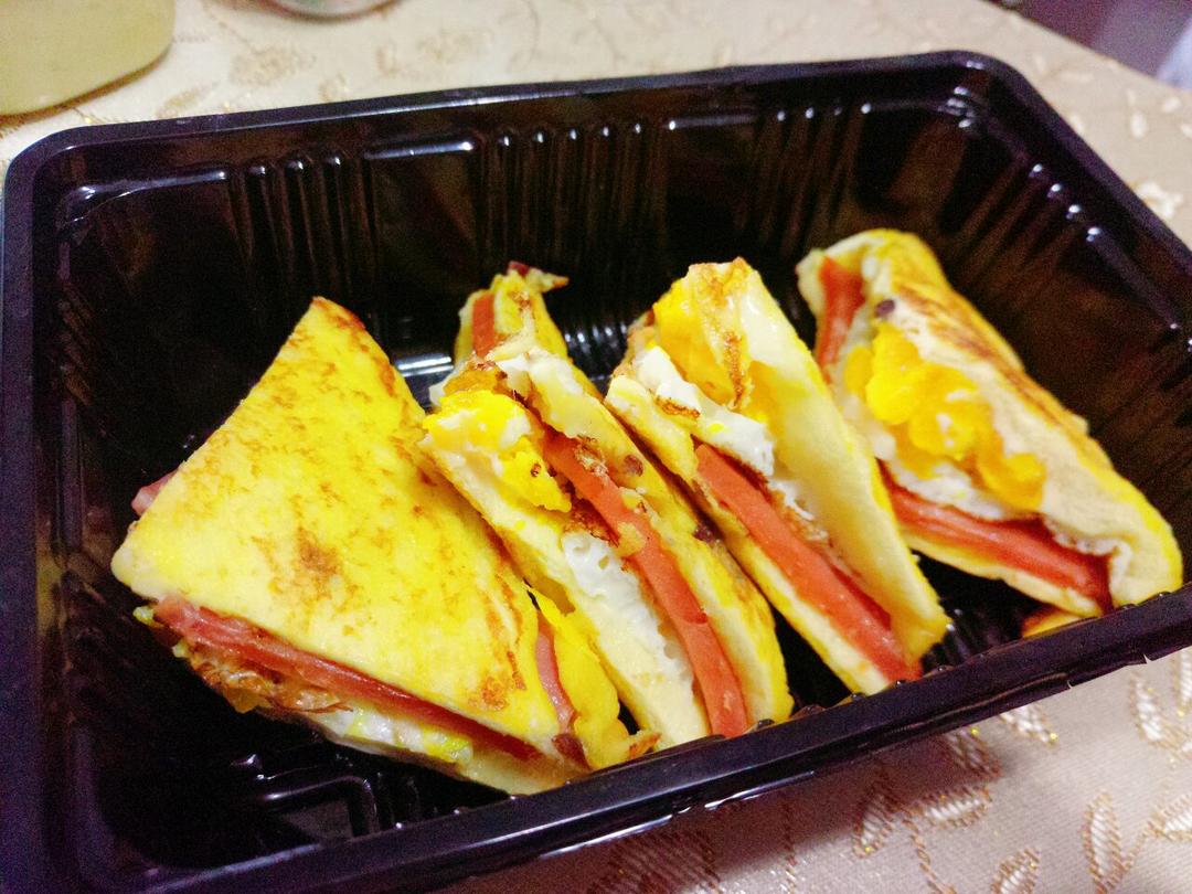 迟墨夜绯血yh0o做的宿舍狗快手菜之香煎西多士
