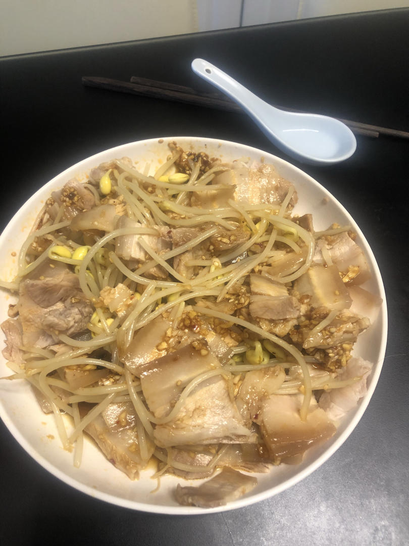 好吃到哭的蒜泥白肉