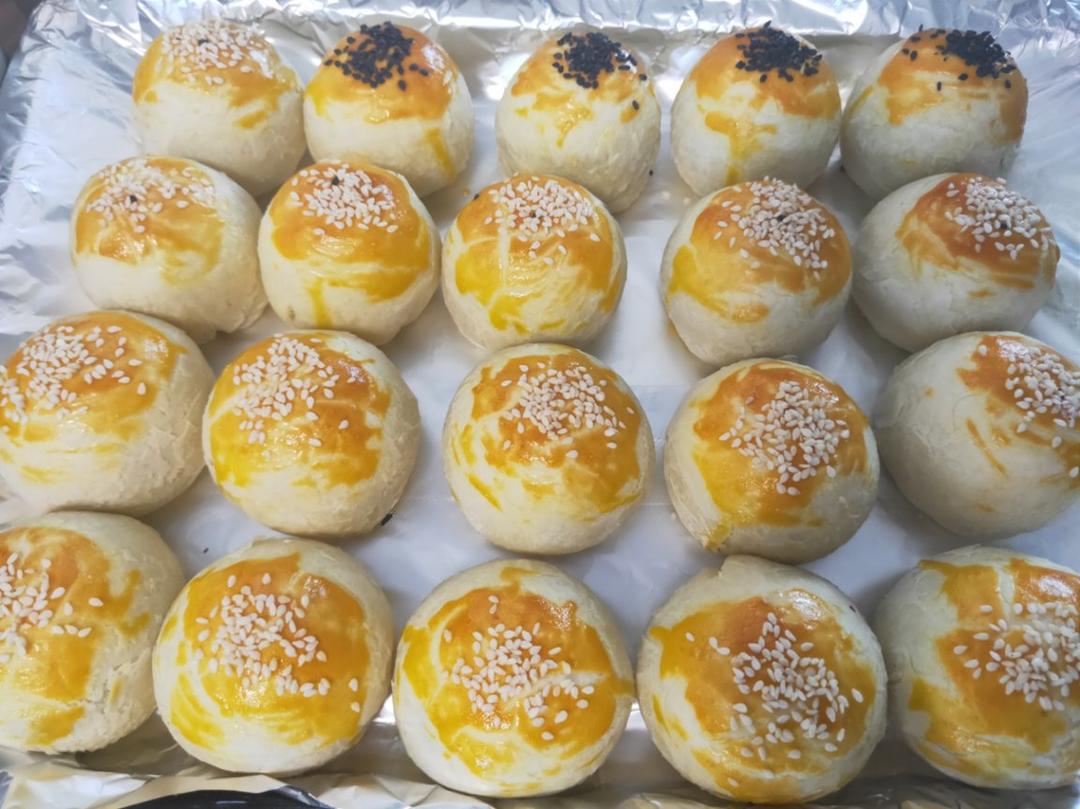 ㊙️网红麻薯肉松蛋黄酥🔥，好吃到爆‼️