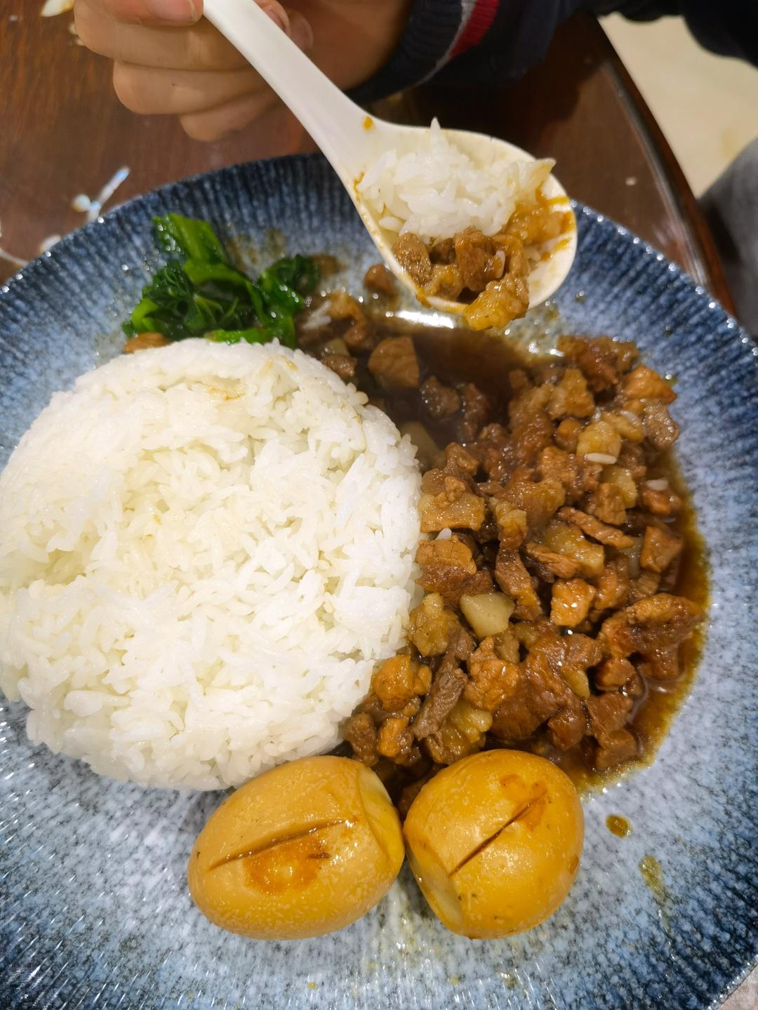 电饭锅卤肉饭
