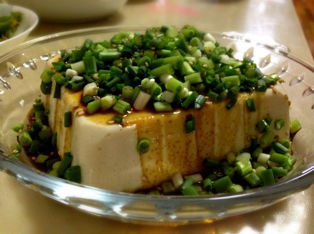 小葱拌豆腐