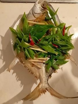 清蒸鲳鱼
