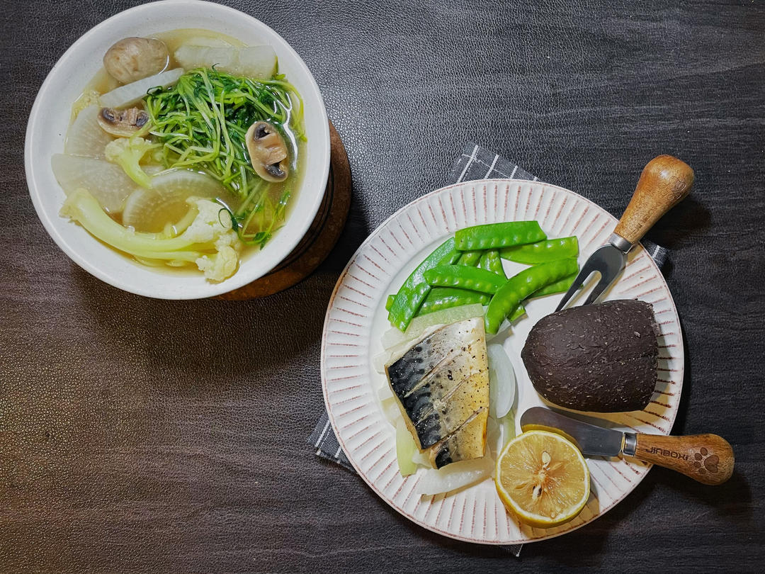 【挪威海产｜黑胡椒盐烤青花鱼】