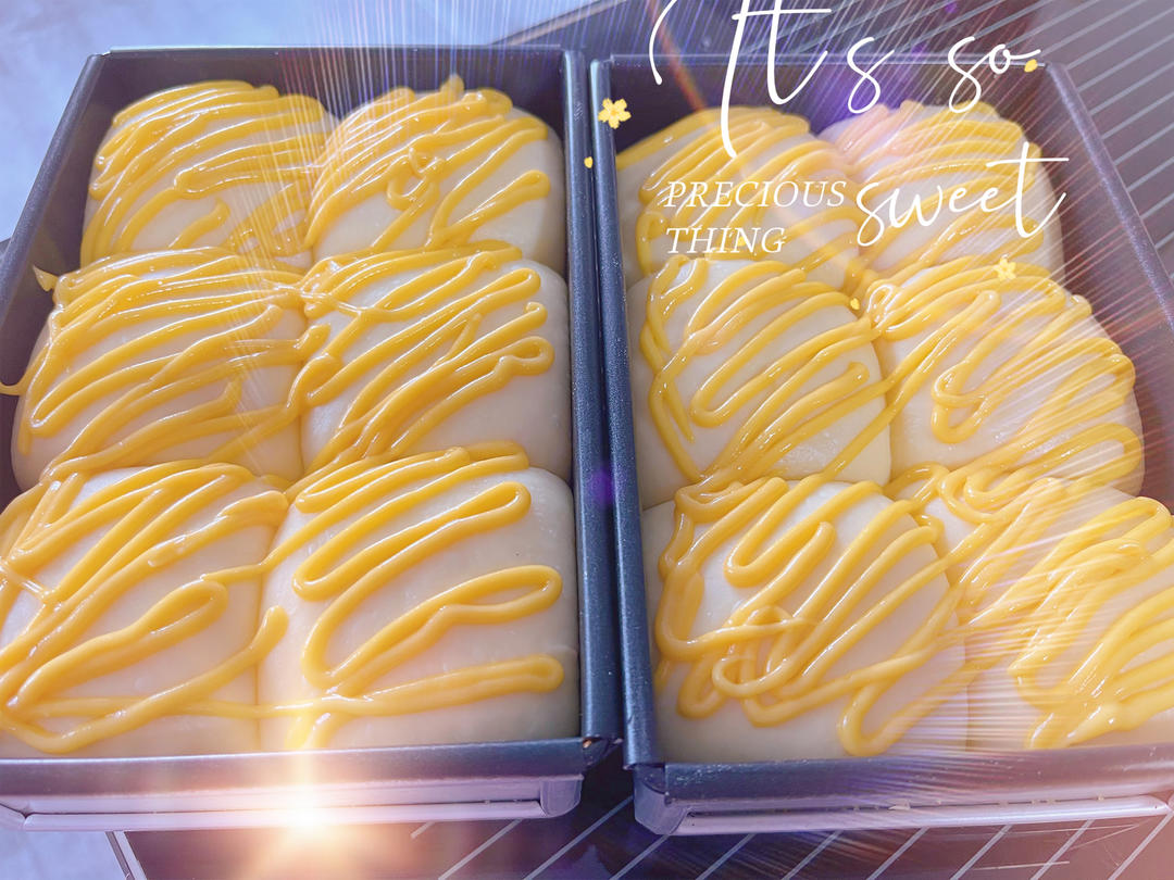 黄桃乳酪面包（汤种法）