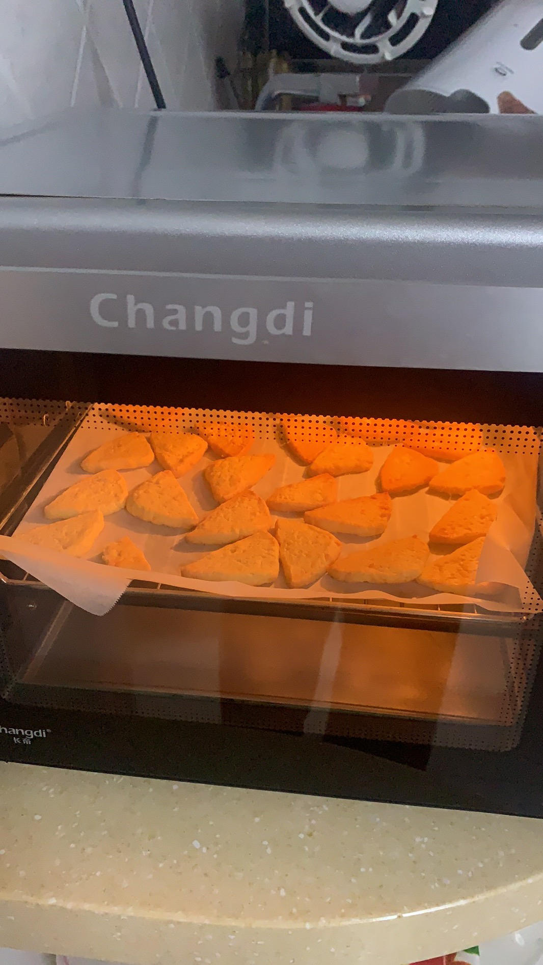 免打发❗️零失败❗️黄金芝士咸味饼干❗️