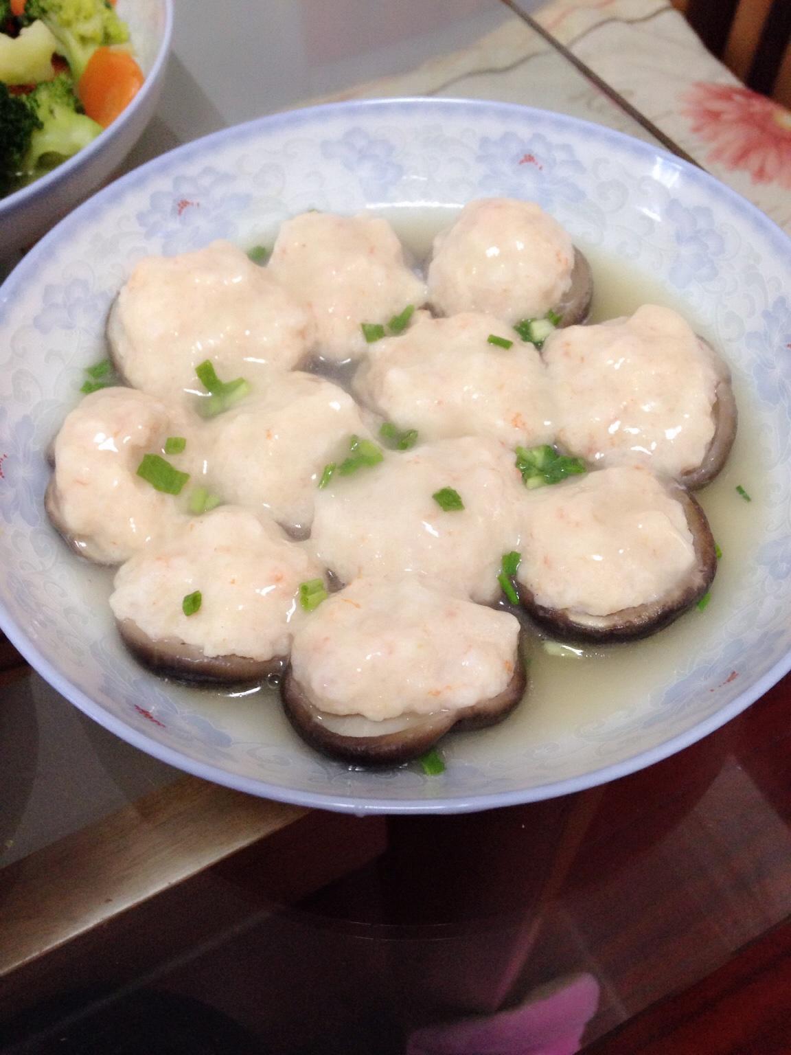 香菇酿虾仁的做法