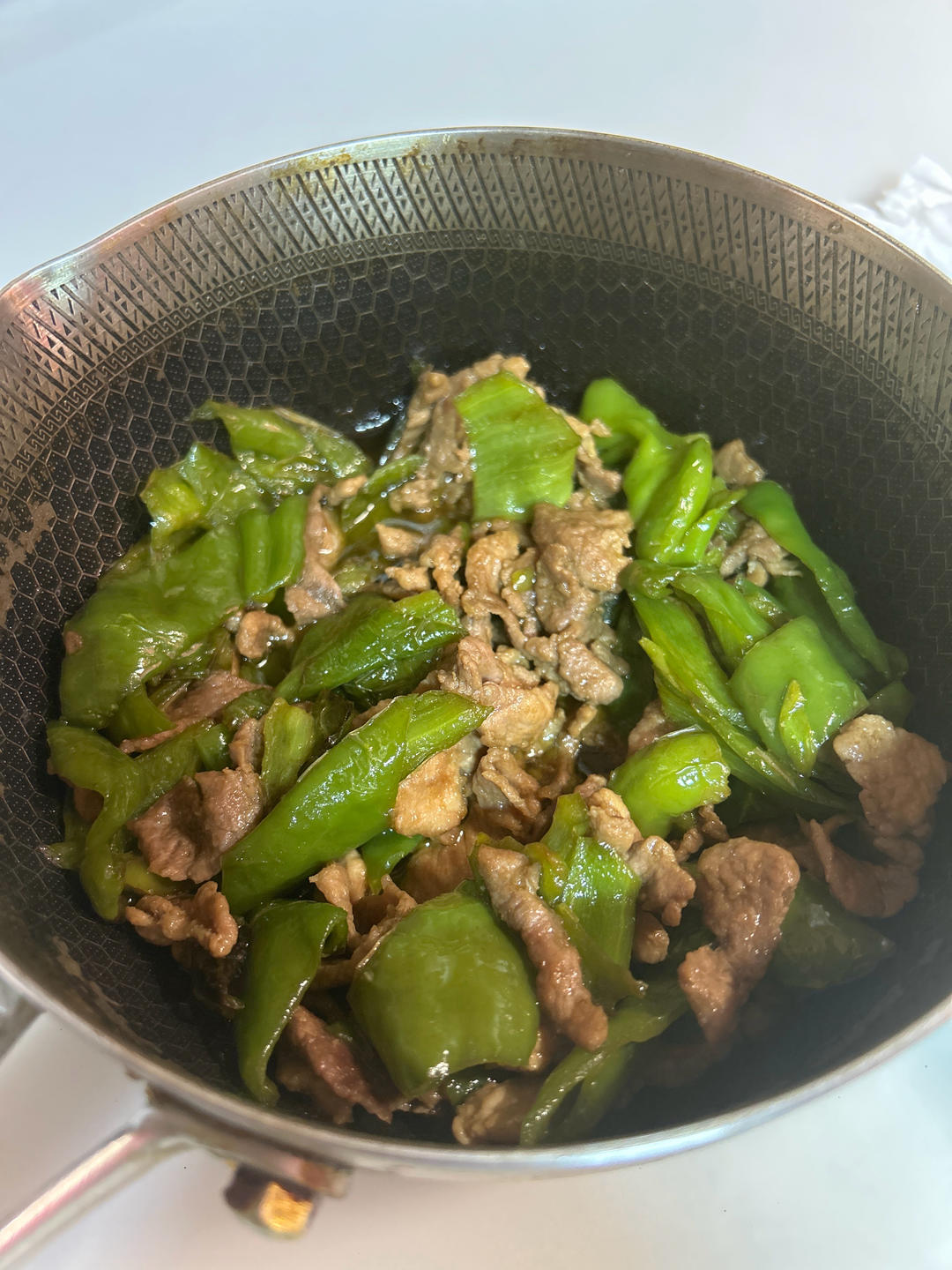 青椒炒肉丝