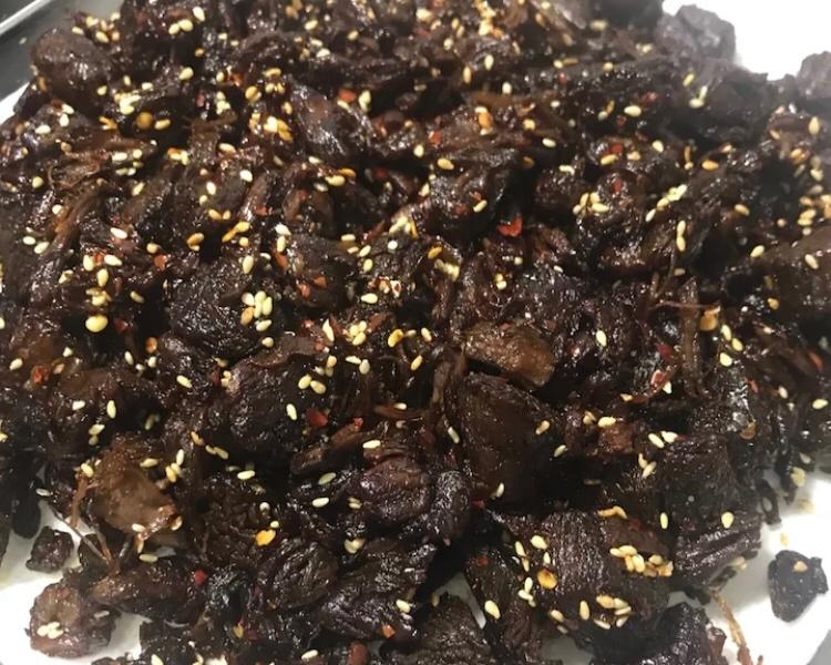 香辣牛肉干_ssn的做法