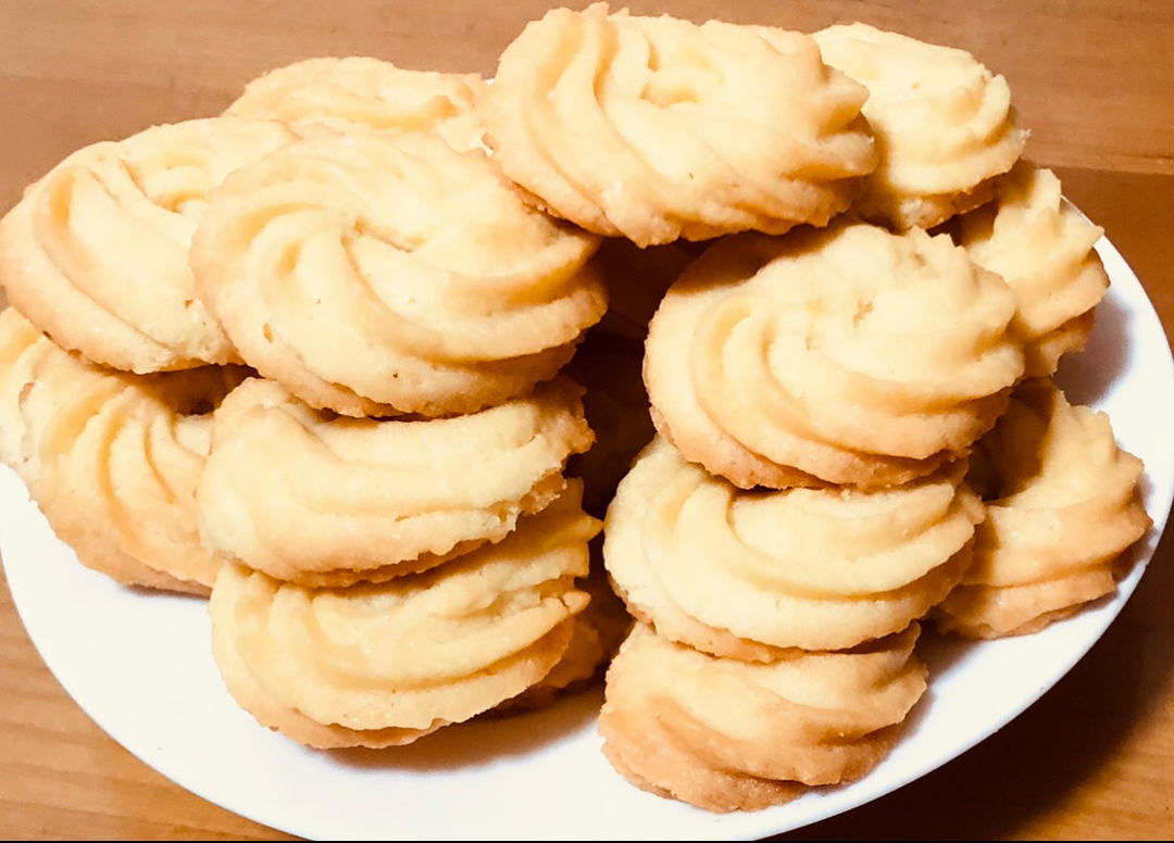 🔥消耗淡奶油❗️芝士奶油曲奇饼干❗️酥脆的曲奇