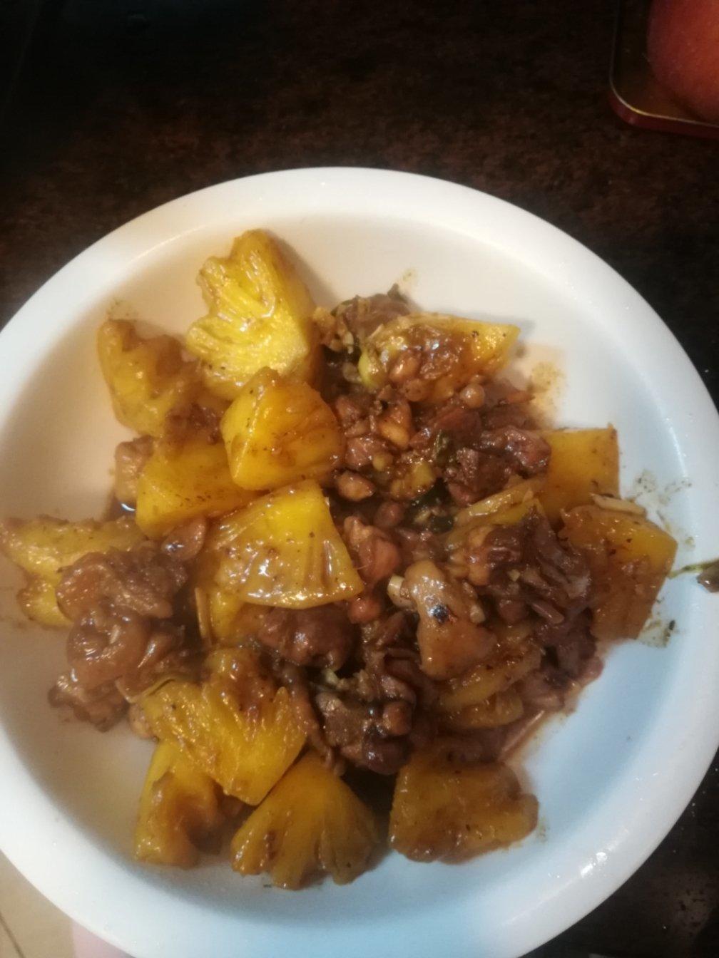 香甜美味-菠萝焖鸡