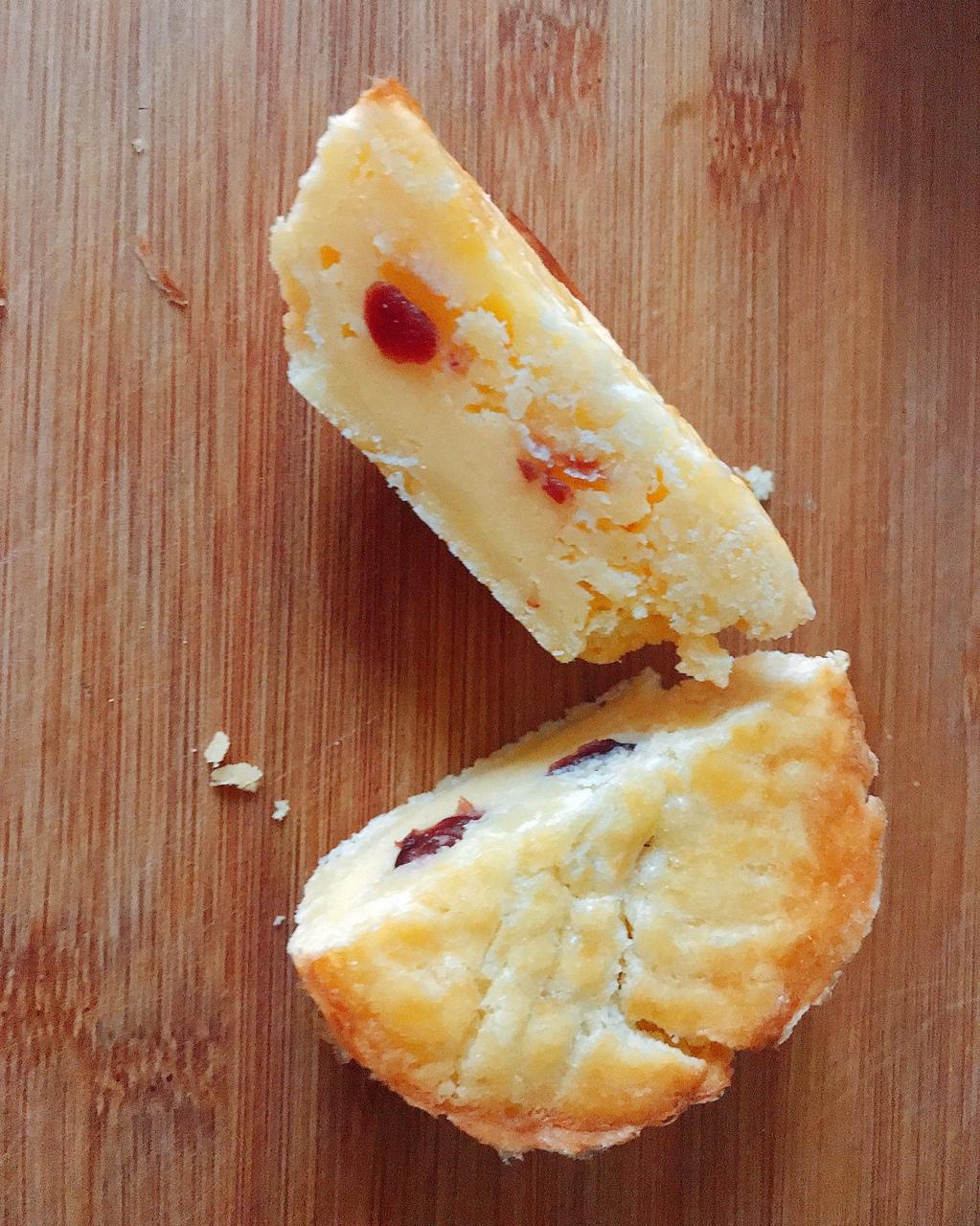 法式蔓越莓乳酪月饼