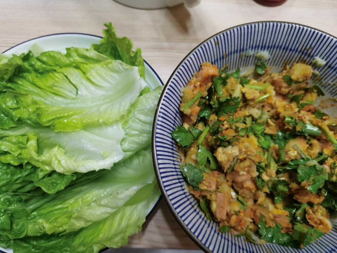 减脂无米东北包饭
