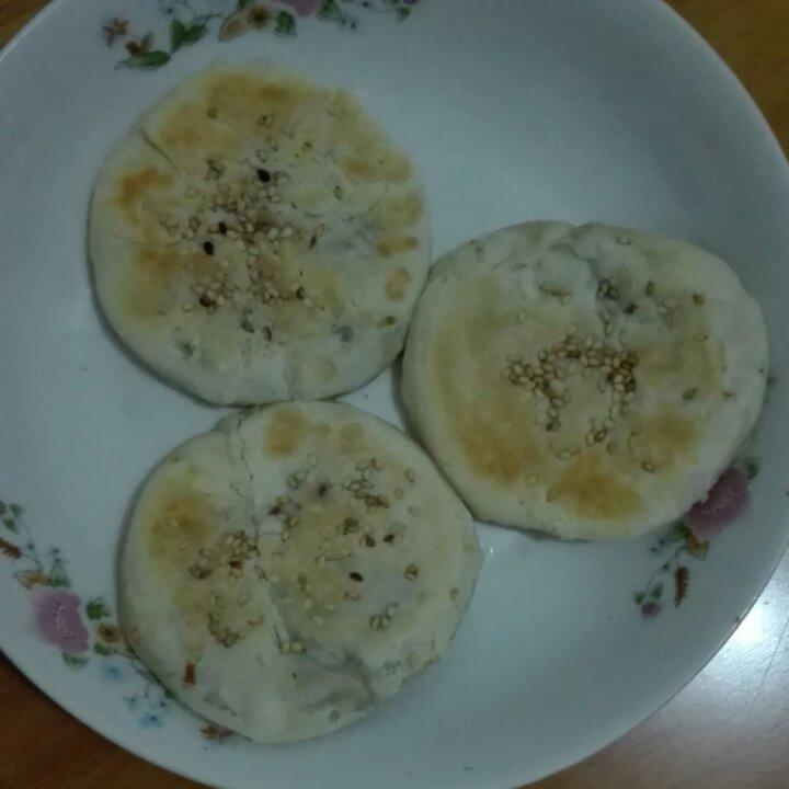 平底锅版红豆酥饼