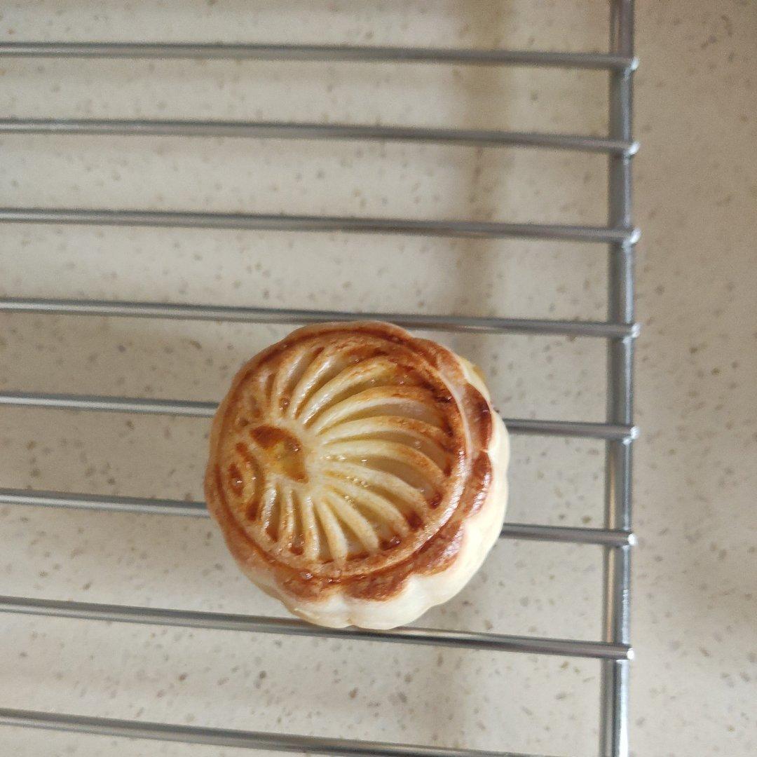 流心奶黄月饼（无吉士粉/转化糖浆版本）【曼食慢语】