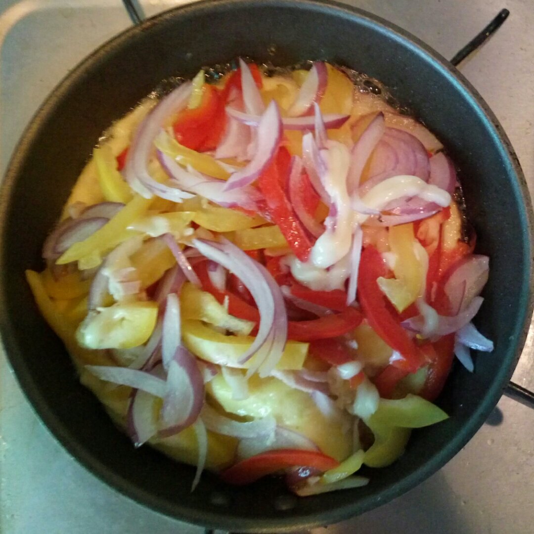 披萨蛋（快速早餐）