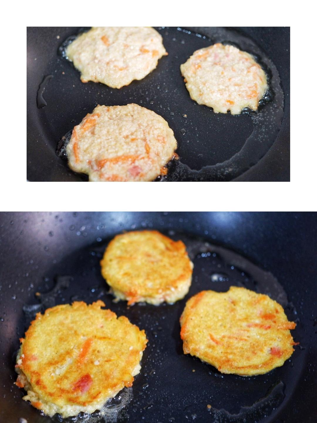 人见人爱好吃香喷喷的豆渣饼🤭🤭🤭
