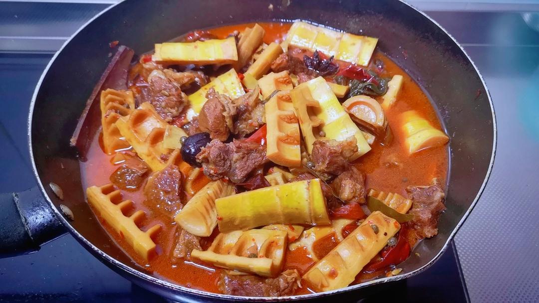 鲜笋烧牛肉（把春天吃进肚子里）