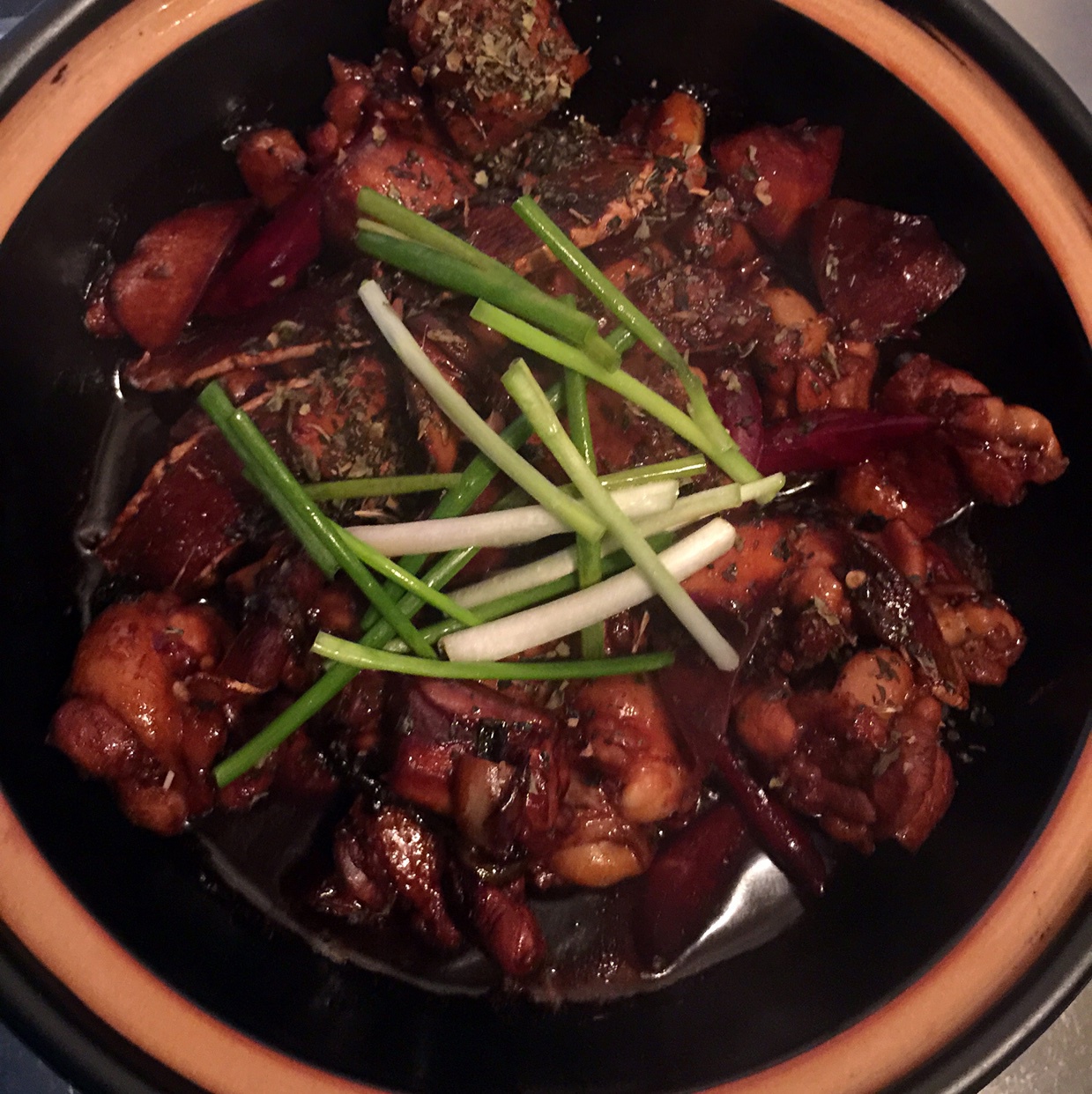 台式三杯鸡