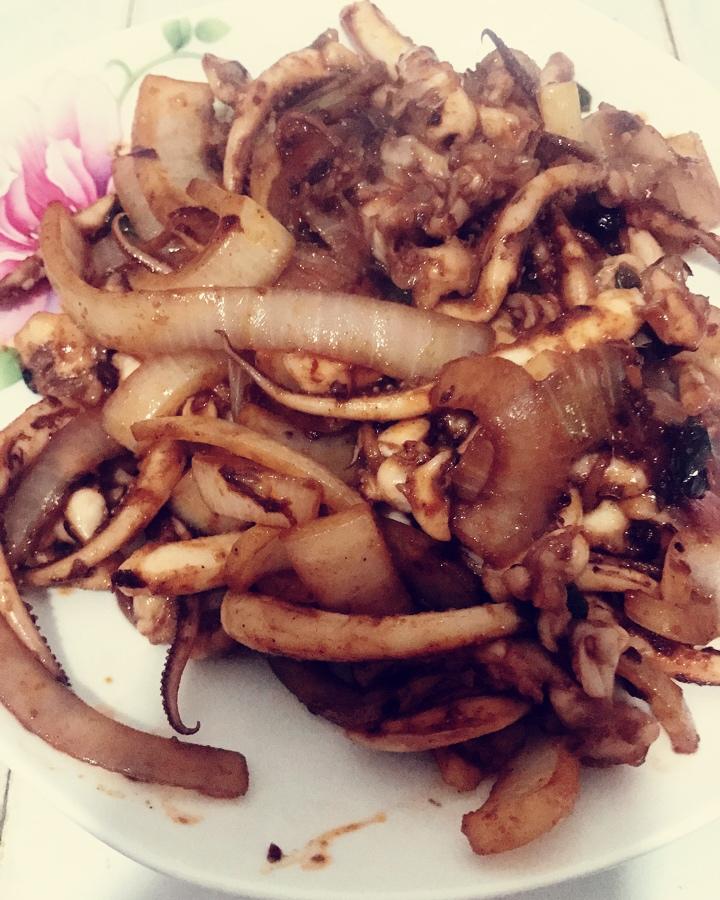 老干妈辣炒鱿鱼须