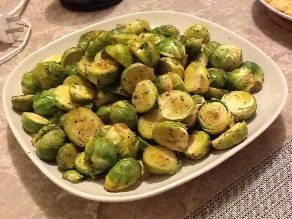 Roasted Brussel Sprout的做法