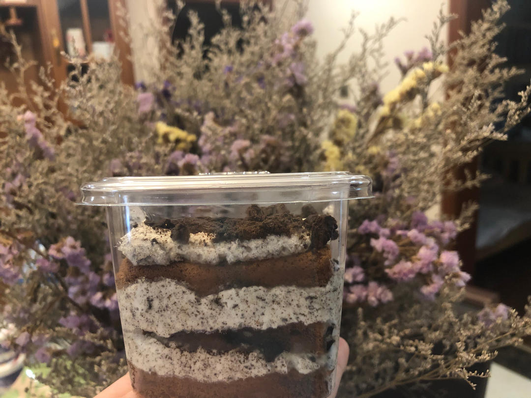 好吃到流泪的奥利奥咸奶油盒子蛋糕