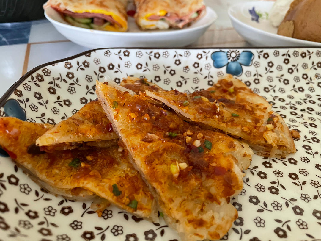 自制酱香手抓饼