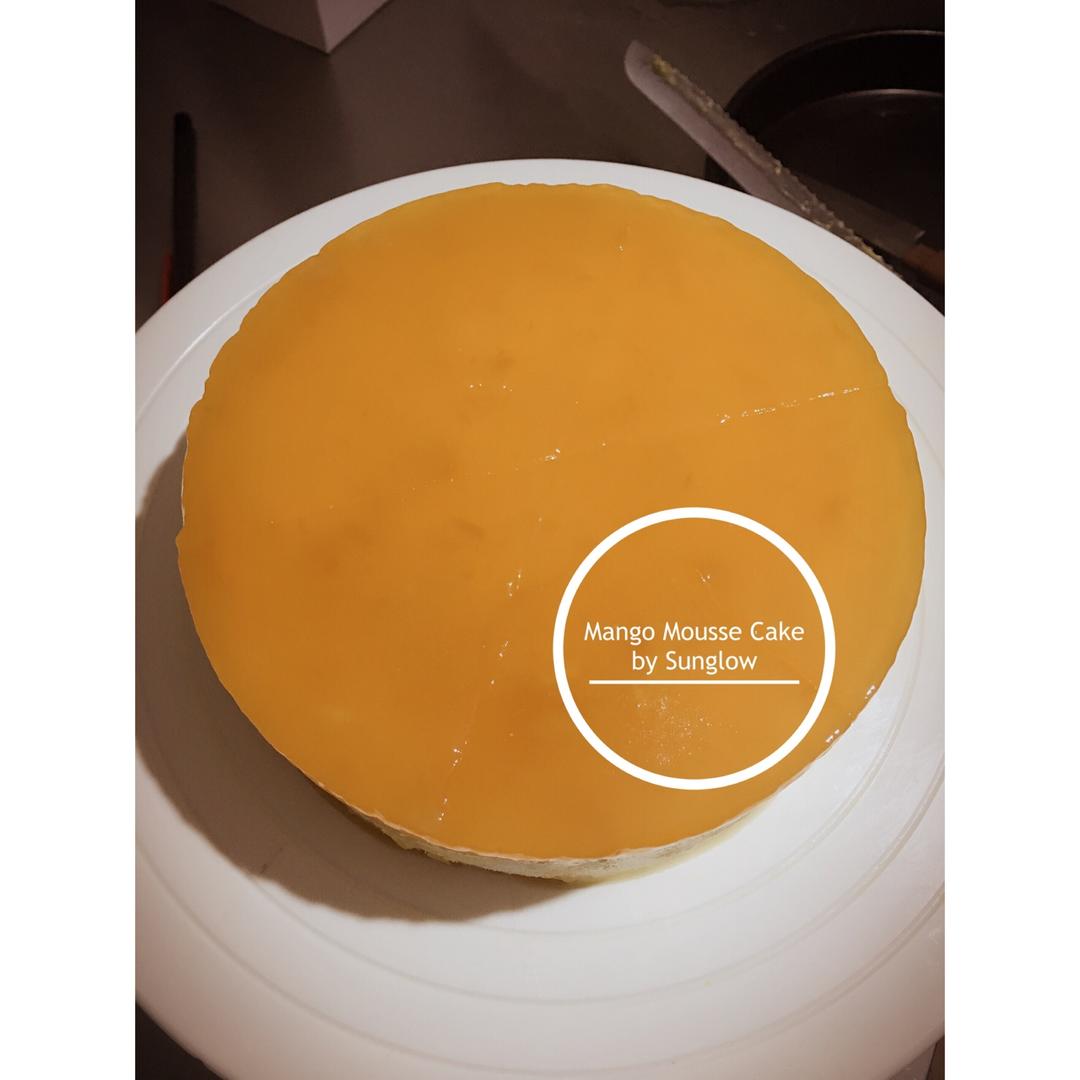 【视频】芒果慕斯（6寸） | 含镜面果胶配方