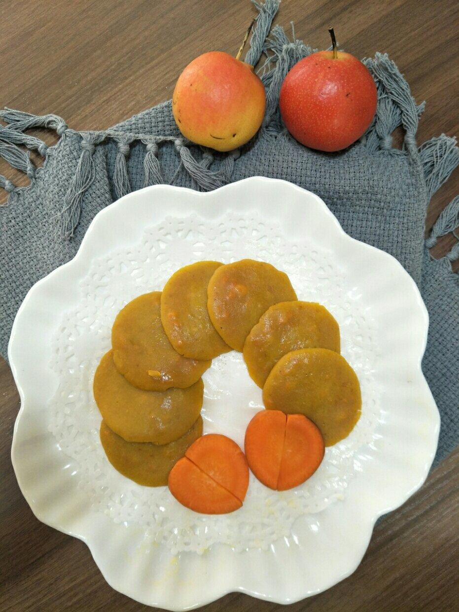 胡萝卜鸡蛋牛奶煎饼～vitamix 版