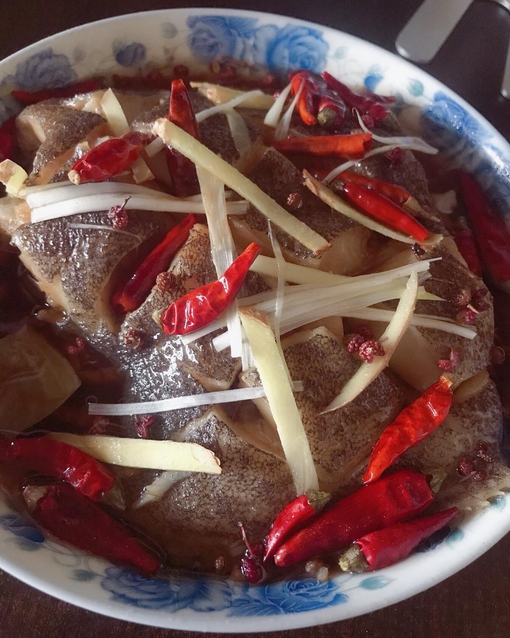 清蒸多宝鱼