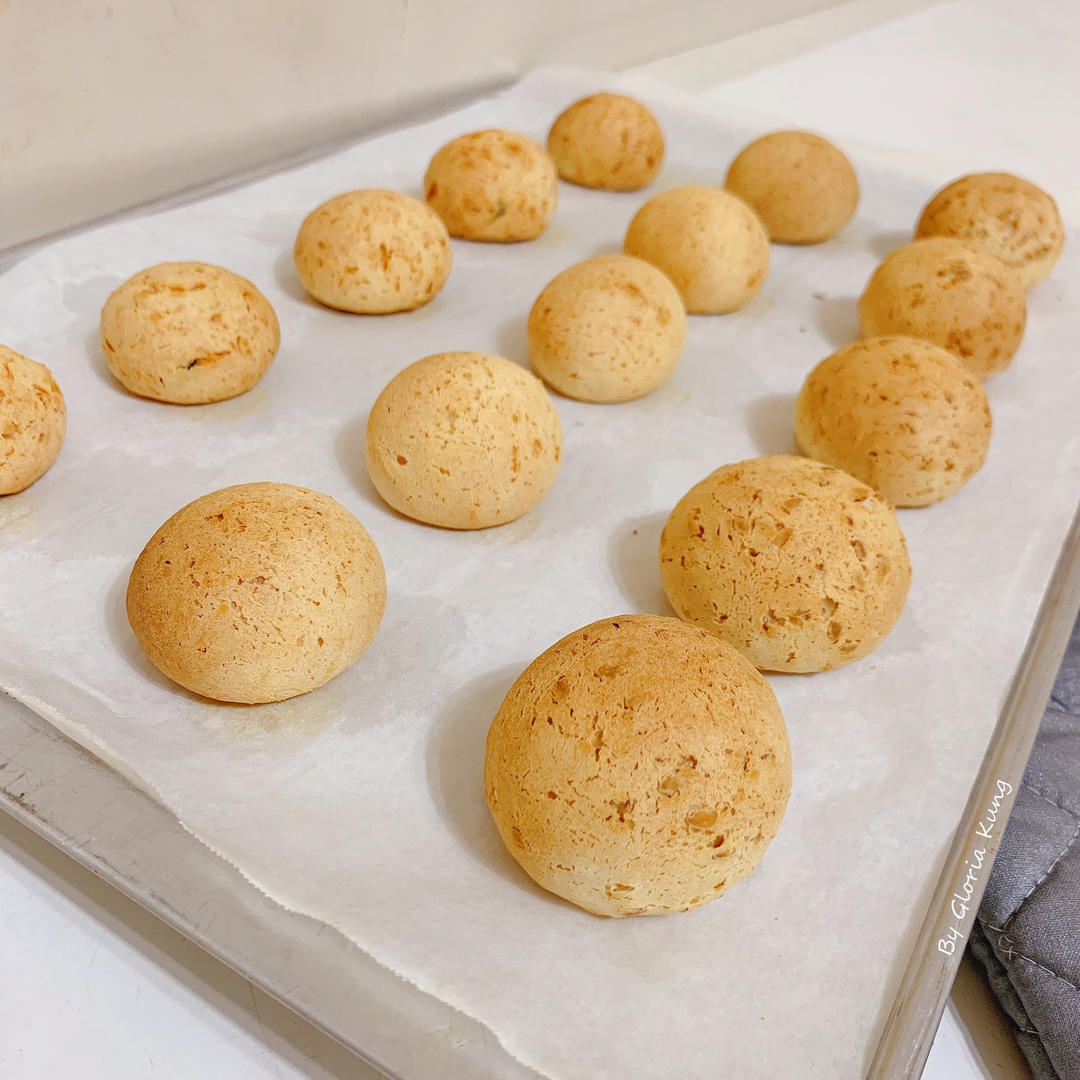 #零失败#一次做多口味：原味/巧克力/抹茶蔓越莓/肉松麻薯面包恐龙蛋