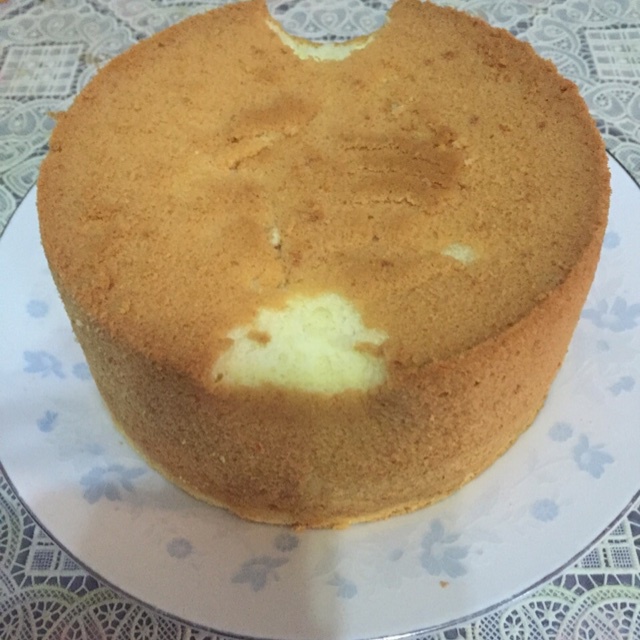 6寸原味戚风蛋糕