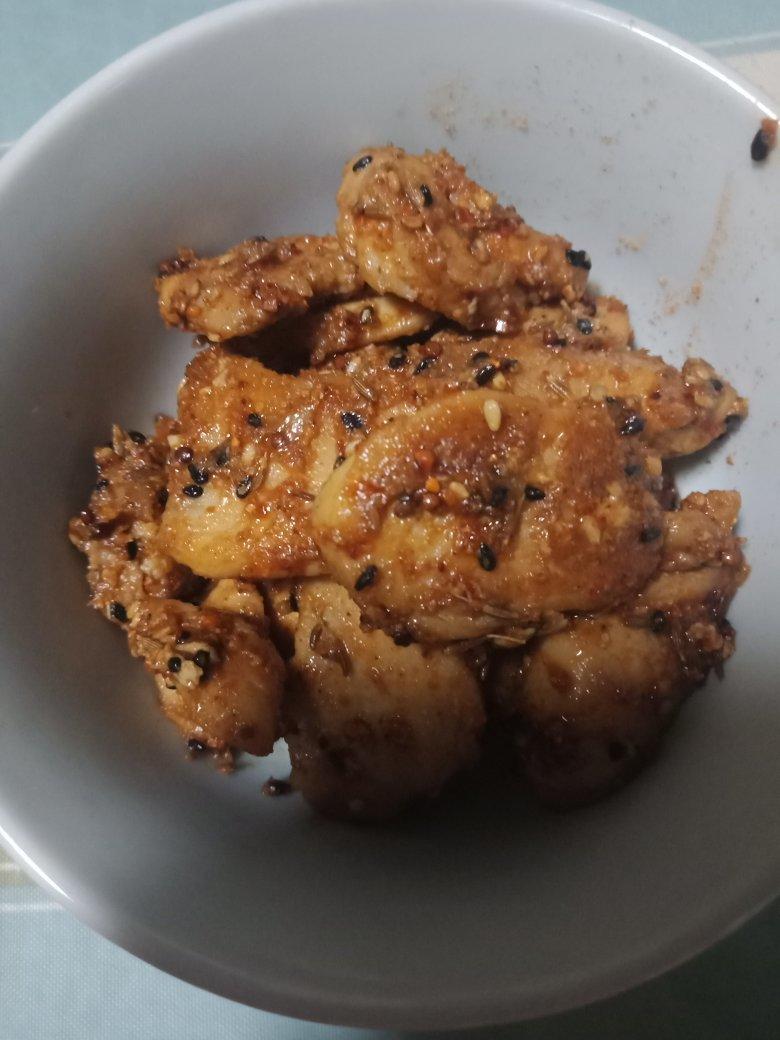 孜然鸡胸肉，低脂低卡好吃无压力。